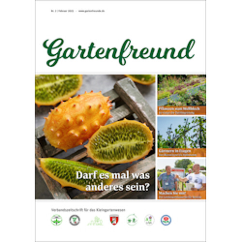 Gartenfreund-Ausgabe 02/2025 abrufbar