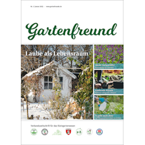 Gartenfreund-Ausgabe 01/2025 abrufbar